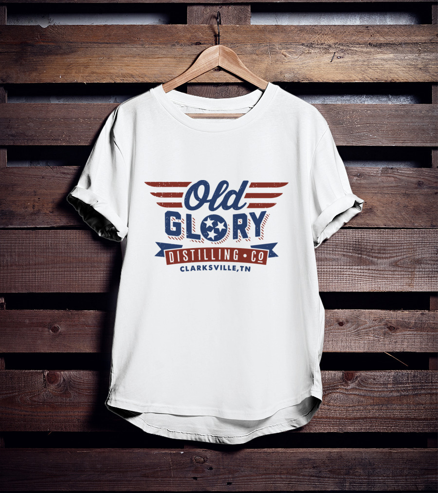 Old Glory Distilling Co Clarksville TN T-Shirt