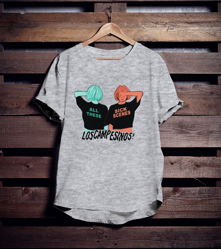 All These Sick Scenes Los Campesinos Wilbur Soot Merch T-Shirt