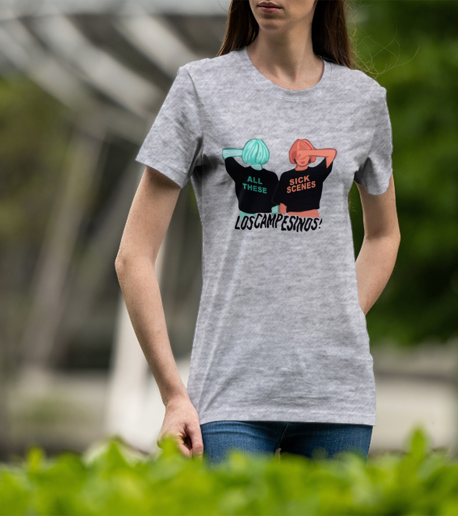All These Sick Scenes Los Campesinos Wilbur Soot Merch T-Shirt