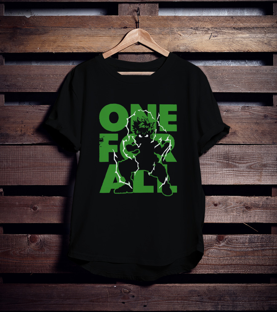 One For All My Hero Academia Midoriya Izuku T-Shirt