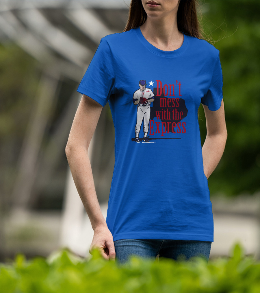 Don't Mess With The Express Bloody Nolan Ryan T-Shirt