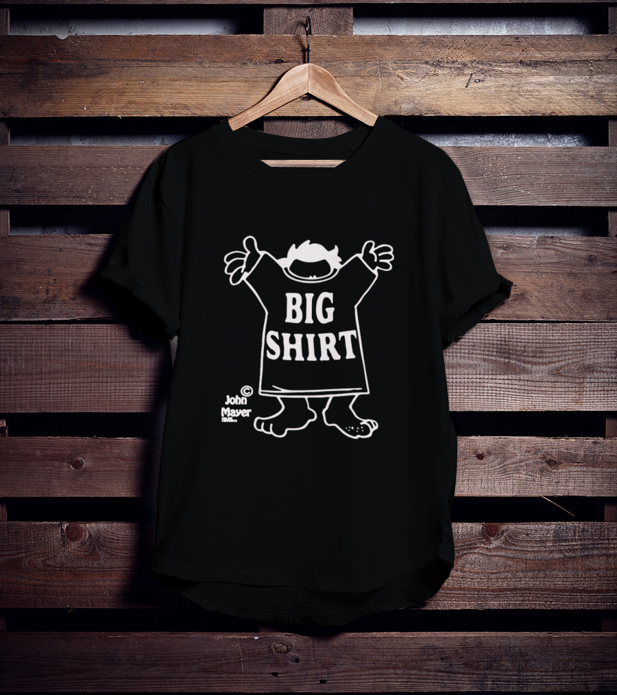 John Mayer Big Shirt Character T-Shirt