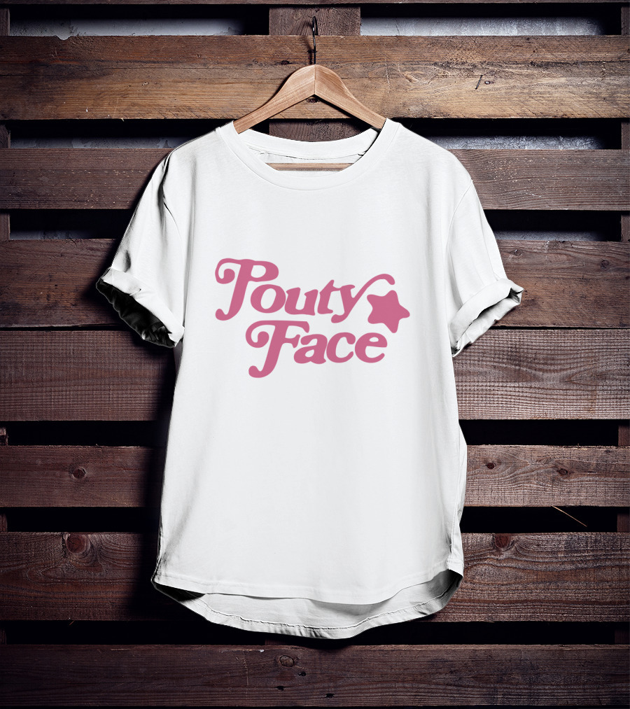 Pouty Face Star Merch T-Shirt