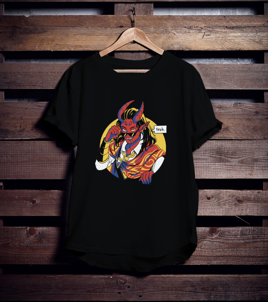 Naddpod Merch Yeah Demon Character T-Shirt