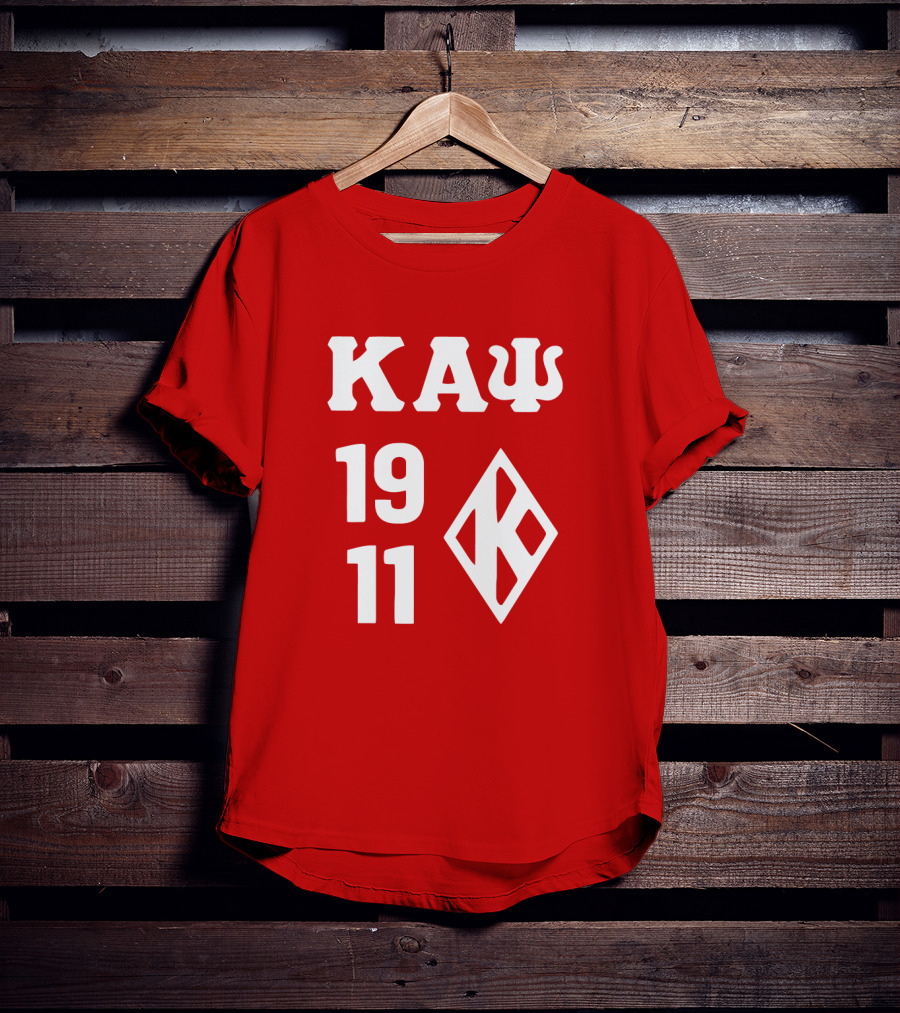 Kappa Alpha Psi 1911 Diamond Logo Boosie T-Shirt