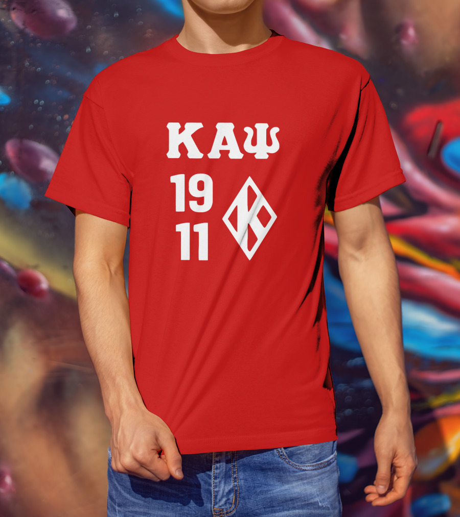 Kappa Alpha Psi 1911 Diamond Logo Boosie T-Shirt