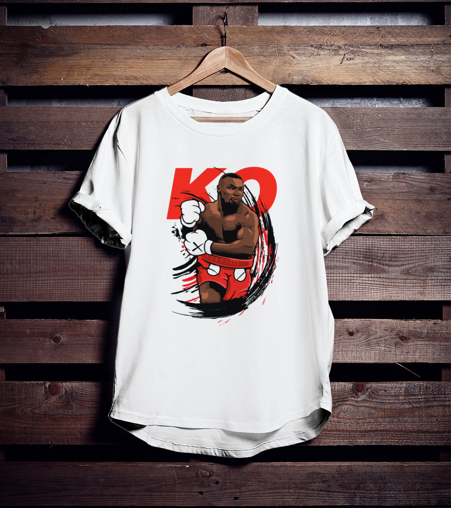 Mike Tyson KO Boxing Legend T-Shirt