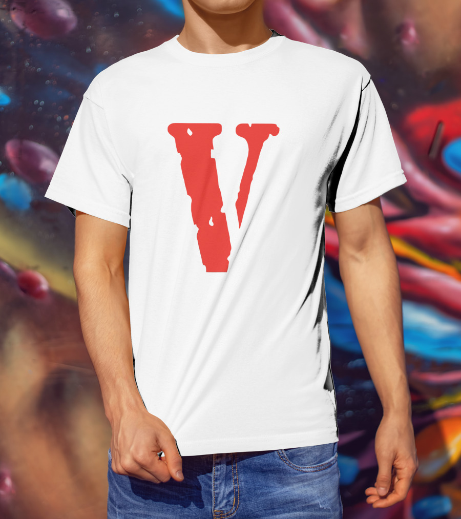 Nav Vlone Red V Icon T-Shirt
