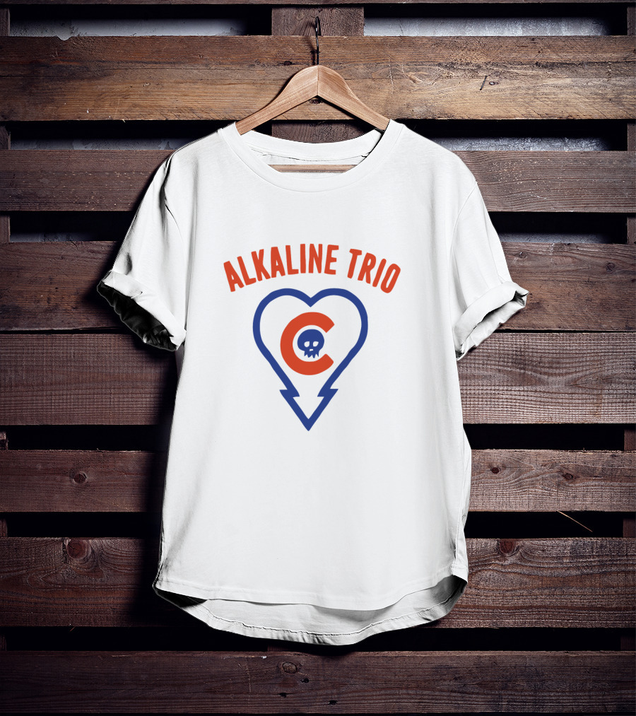 Alkaline Trio Heart Logo Skull T-Shirt