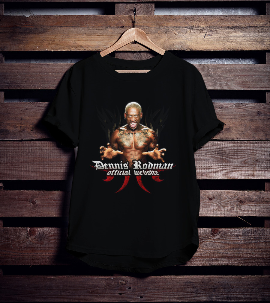 Dennis Rodman Official Website Rodzilla T-Shirt