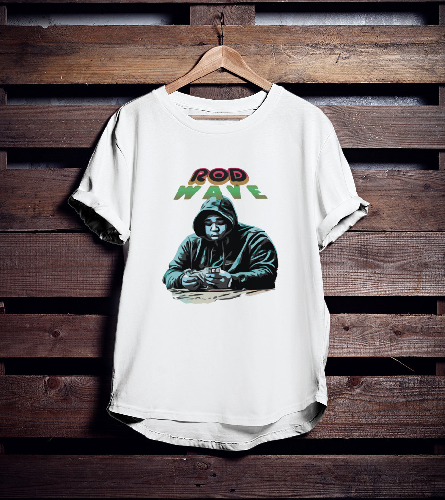 Rod Wave Hoodie Illustration T-Shirt