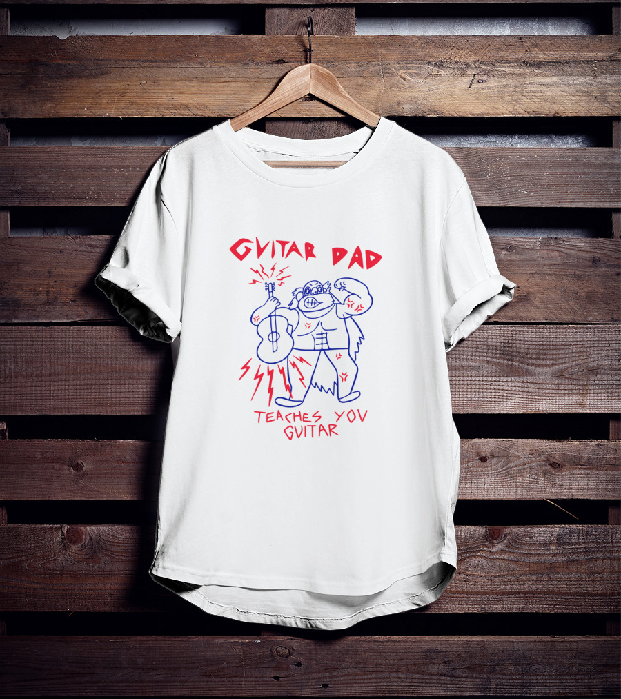 Guitar Dad Teaches You Guitar T-Shirt