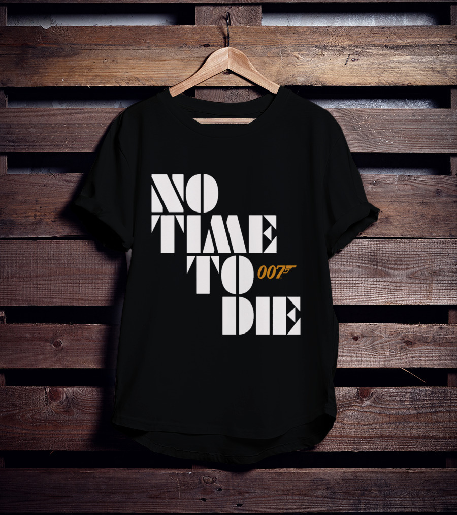 No Time To Die 007 Bond T-Shirt