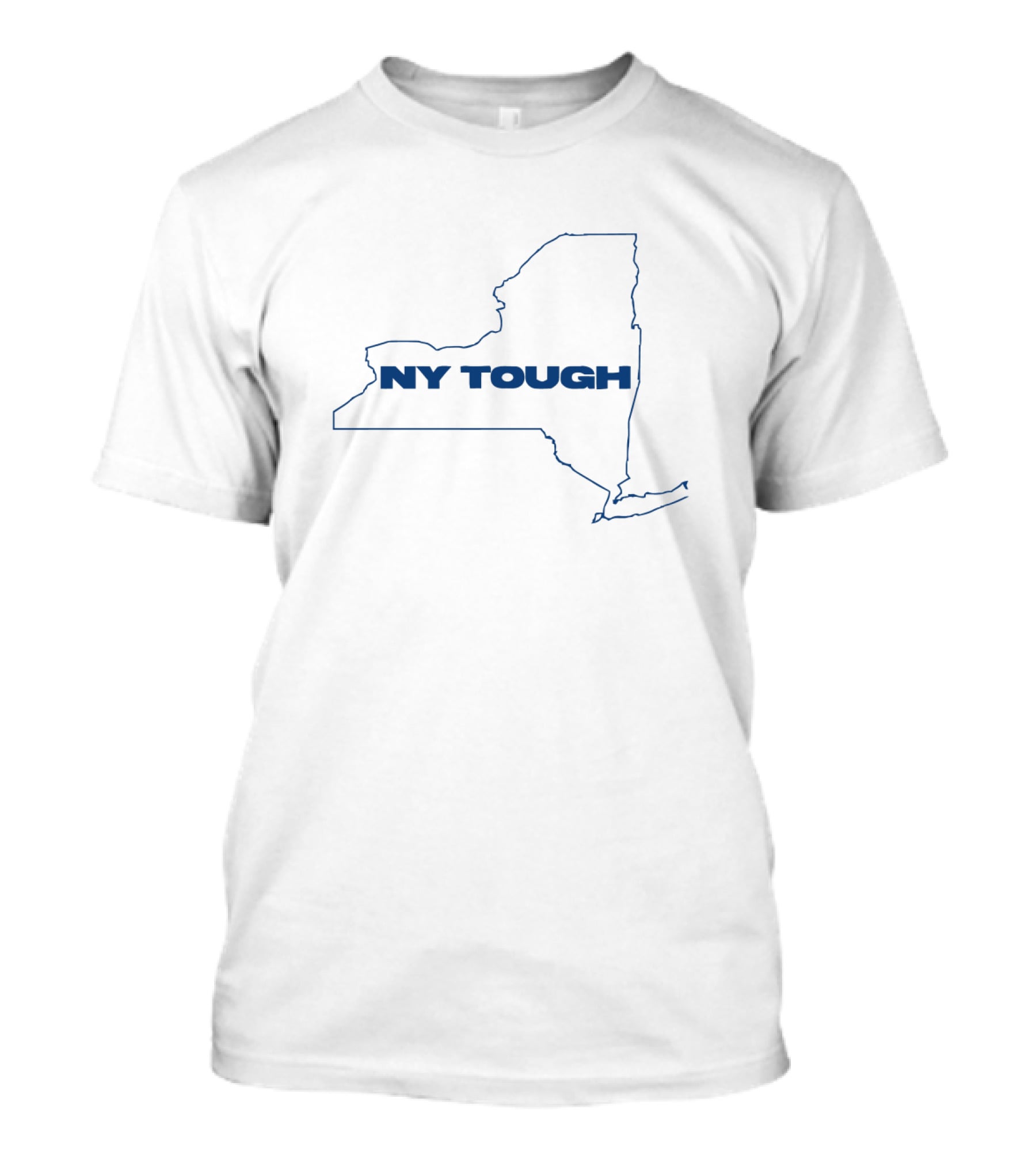 NY Tough New York State Outline T-Shirt