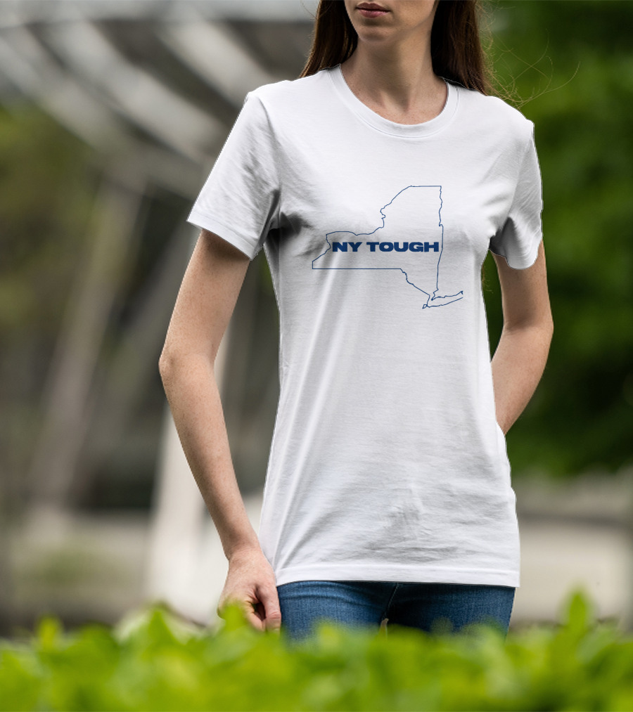 NY Tough New York State Outline T-Shirt