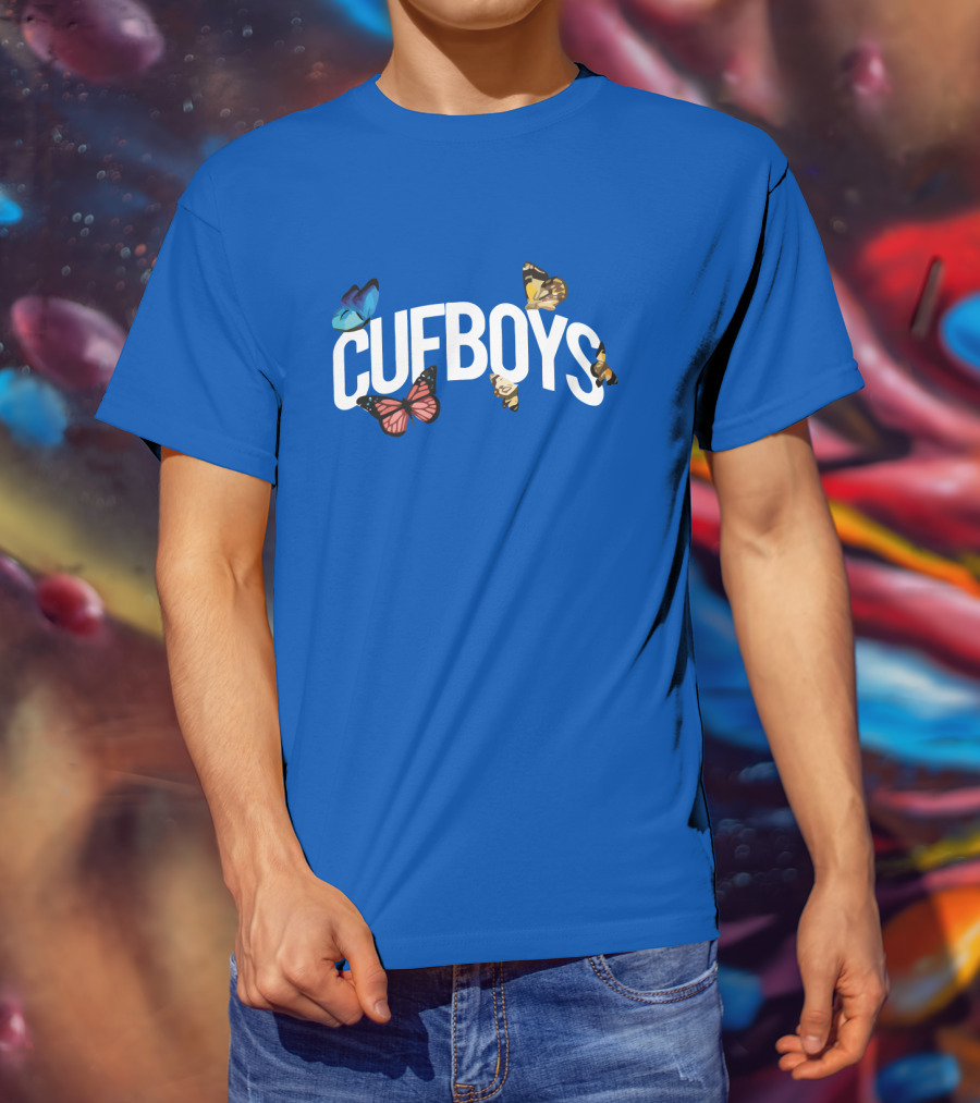 Cufboys Butterfly T-Shirt