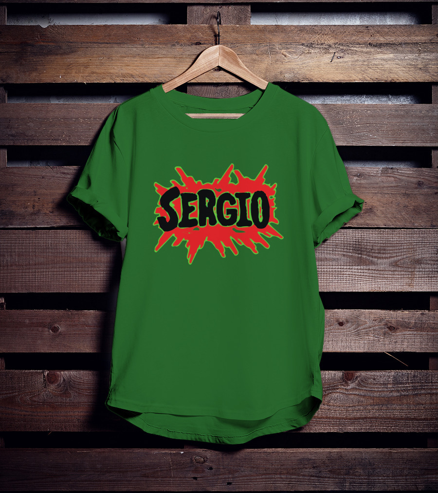 Sergio Romo Day Sergio Logo Burst T-Shirt