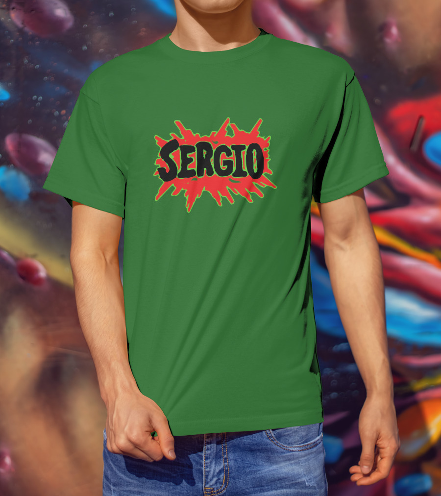 Sergio Romo Day Sergio Logo Burst T-Shirt
