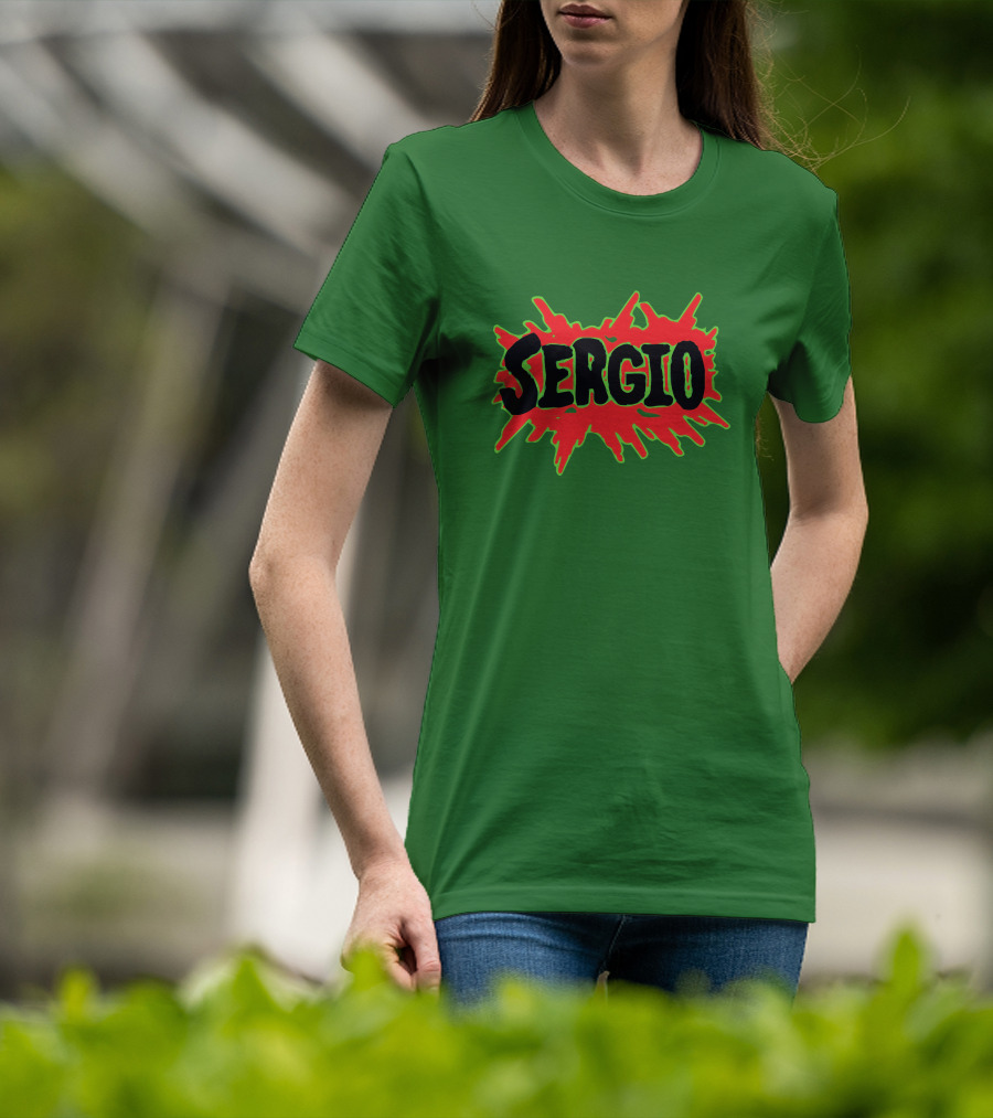 Sergio Romo Day Sergio Logo Burst T-Shirt