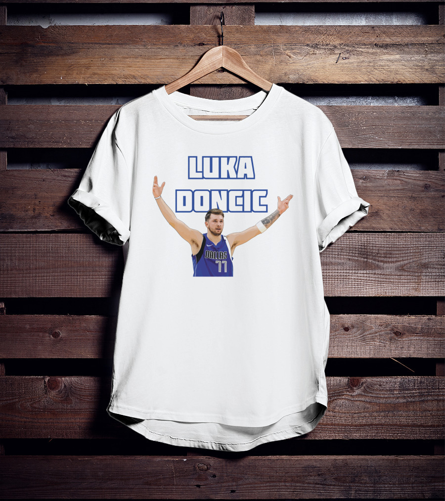 Luka Doncic Dallas Basketball 77 T-Shirt