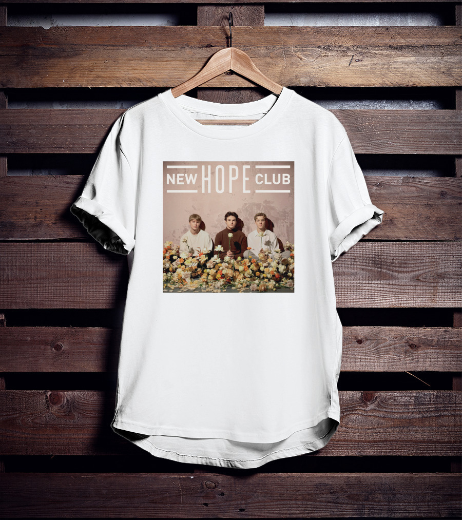 New Hope Club Album Cover Floral T-Shirt