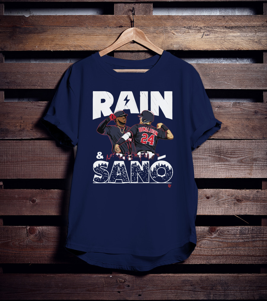 RAIN AND SANO BASEBALL DONALDSON 24 T-Shirt