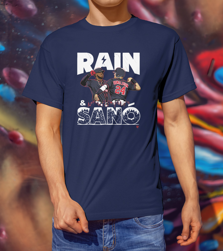 RAIN AND SANO BASEBALL DONALDSON 24 T-Shirt