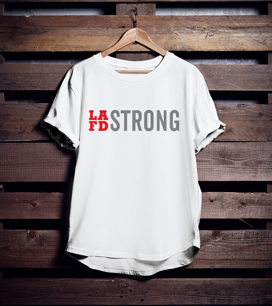 LA FD Strong Jennifer Garner T-Shirt