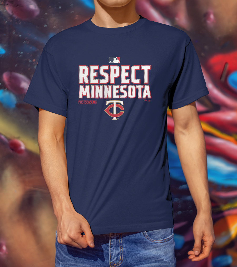 Respect Minnesota MLB Postseason Twins T-Shirt