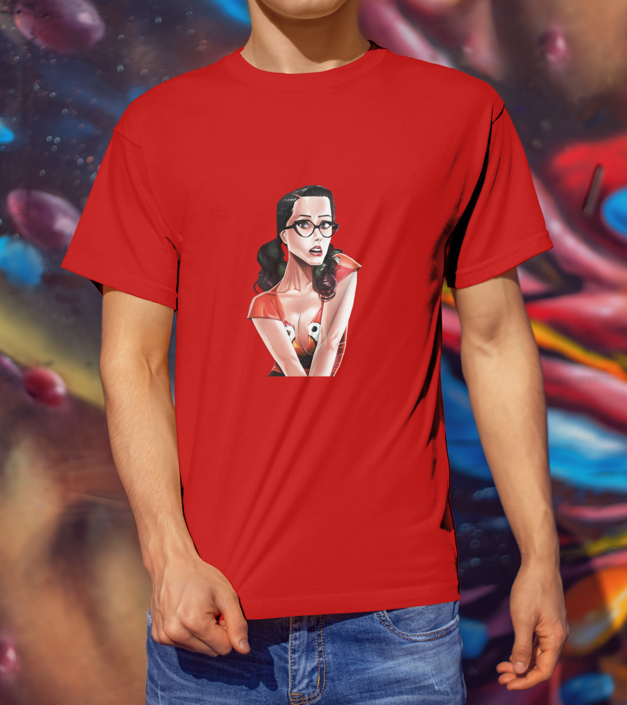 Katy Perry Elmo Dress Pop T-Shirt