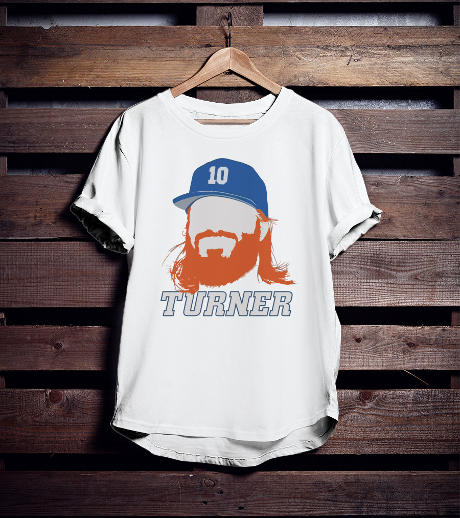 Turner 10 Blue Cap Orange Beard T-Shirt