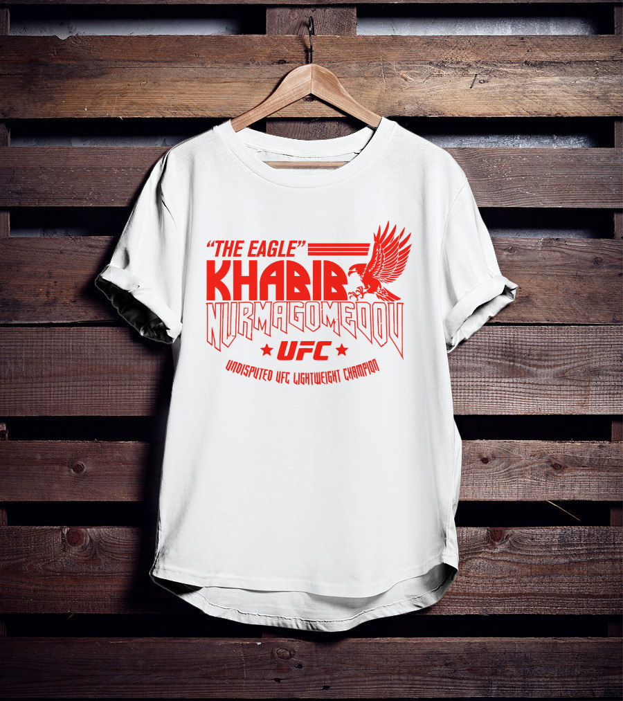 The Eagle Khabib Nurmagomedov UFC Undisputed Lightweight Champion T-Shirt