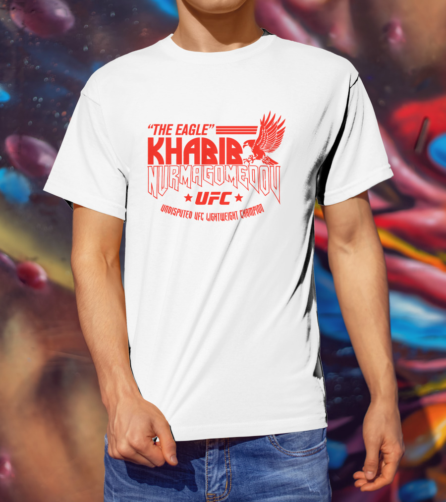 The Eagle Khabib Nurmagomedov UFC Undisputed Lightweight Champion T-Shirt