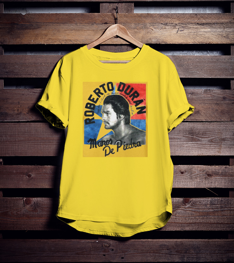 Roberto Durán Manos De Piedra Retro Boxing Legend Classic T-Shirt