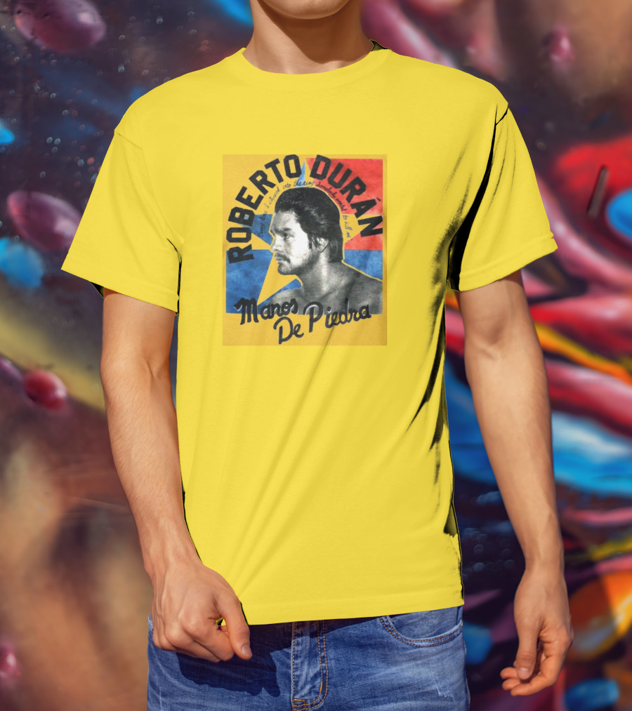 Roberto Durán Manos De Piedra Retro Boxing Legend Classic T-Shirt