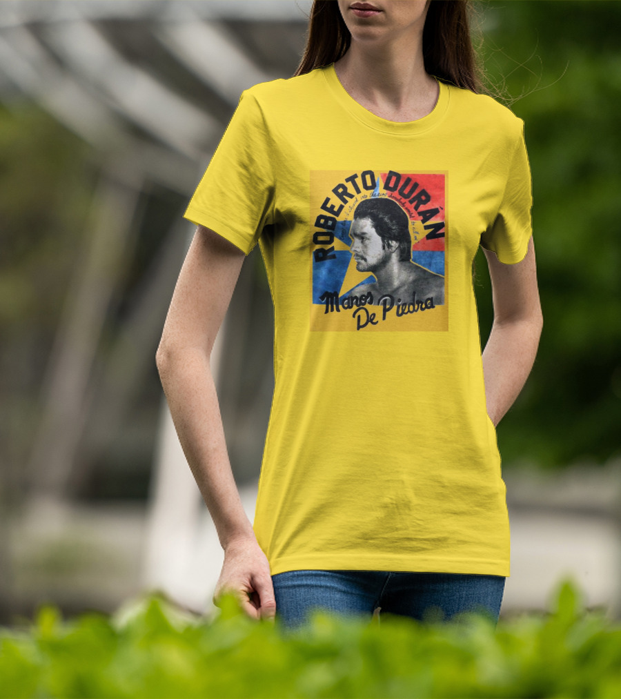 Roberto Durán Manos De Piedra Retro Boxing Legend Classic T-Shirt