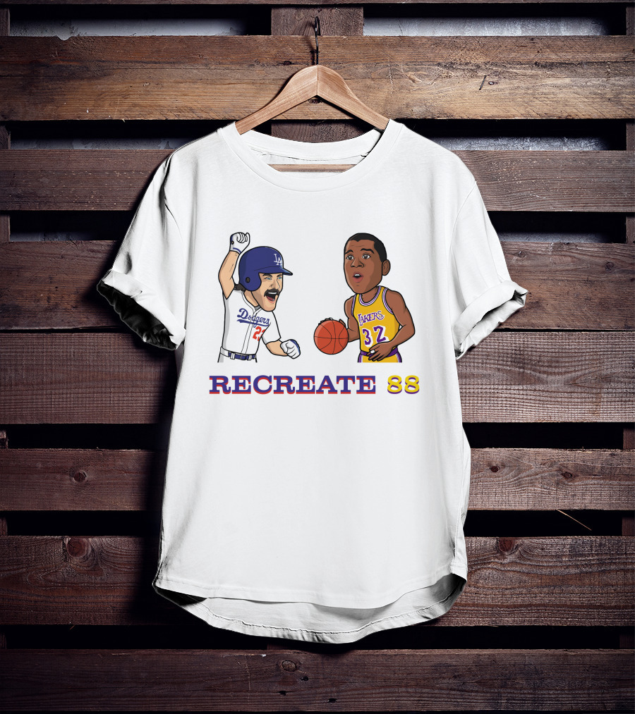 Dodgers Lakers Recreate 88 T-Shirt
