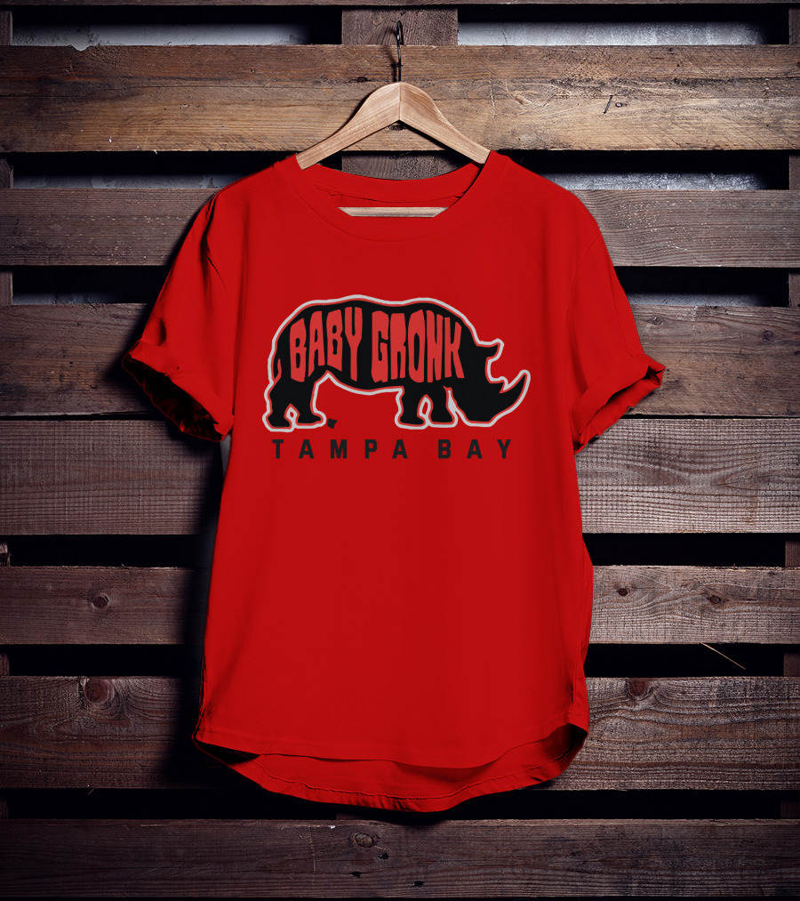 BABY GRONK TAMPA BAY Rhino T-Shirt