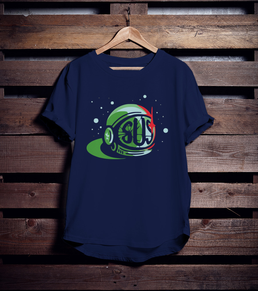 Achievement Hunter SUS Astronaut Helmet T-Shirt
