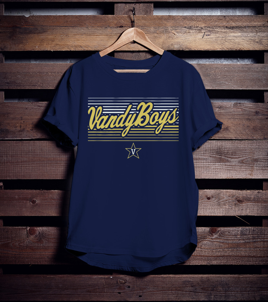VandyBoys Vanderbilt Baseball Vandy Star T-Shirt