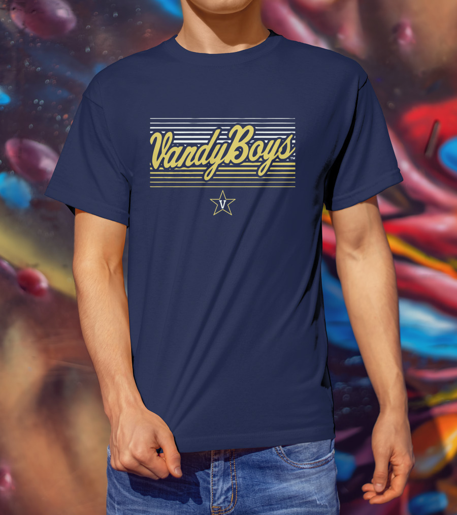 VandyBoys Vanderbilt Baseball Vandy Star T-Shirt