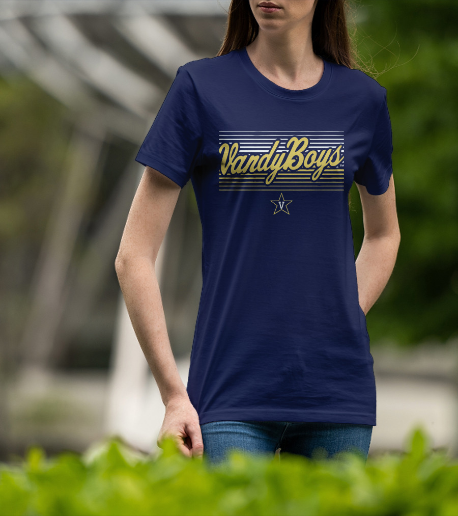 VandyBoys Vanderbilt Baseball Vandy Star T-Shirt