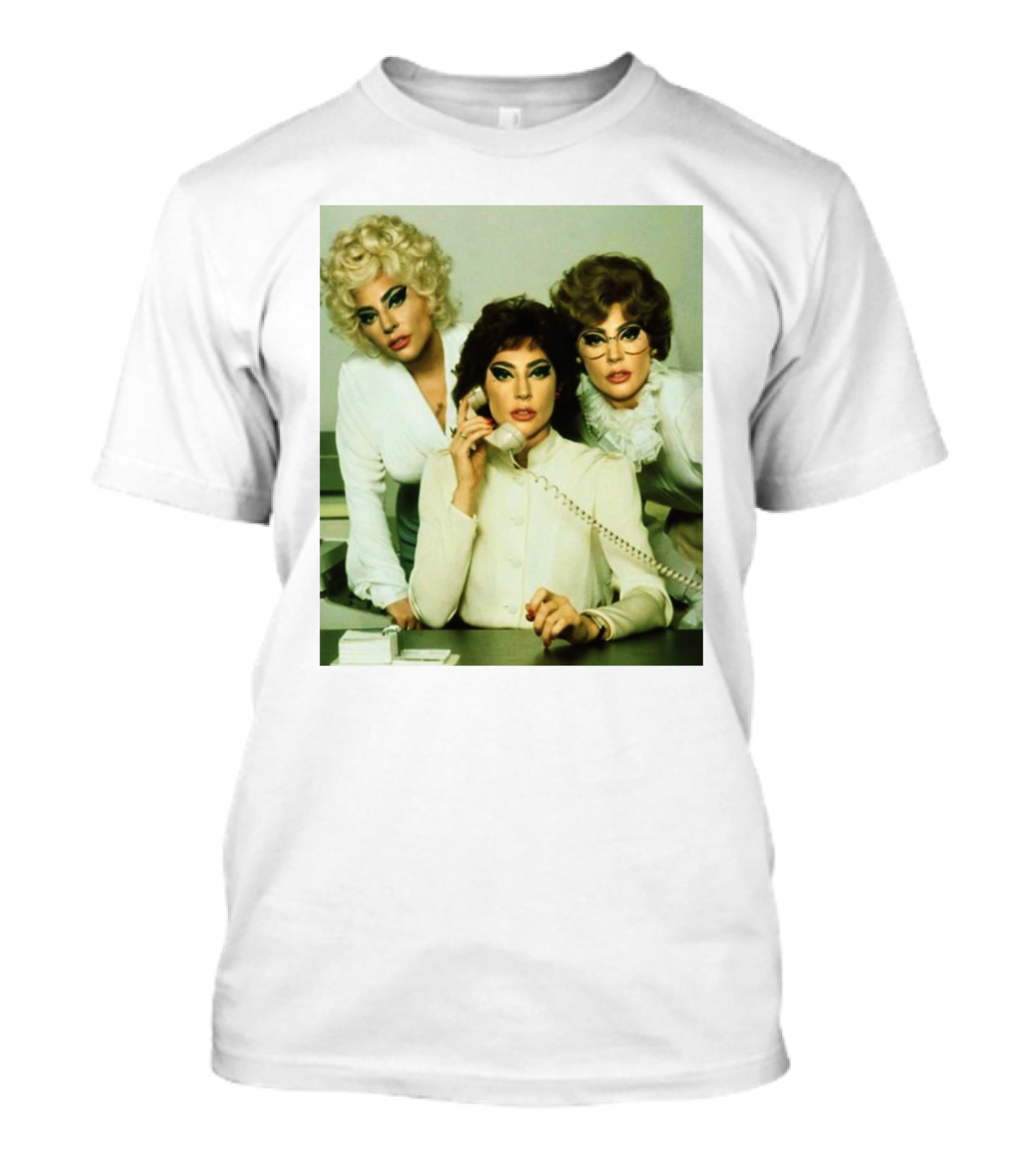 Gaga 9 To 5 Vintage Office Look T-Shirt