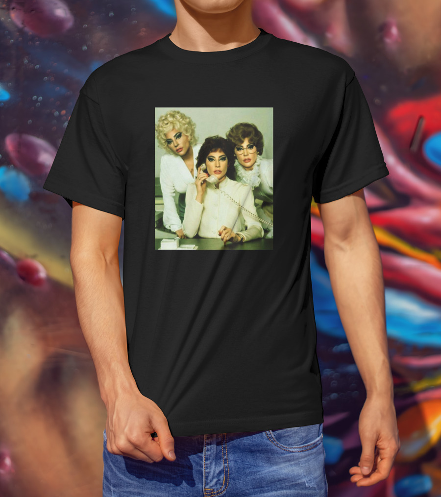 Ronald Mcdonkey Merch Gaga 9To5 Retro Trio Office Vibe T-Shirt