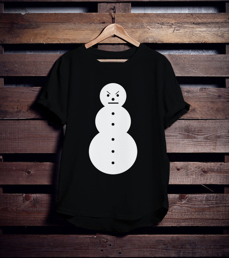 Young Jeezy Snowman Angry Simple T-Shirt