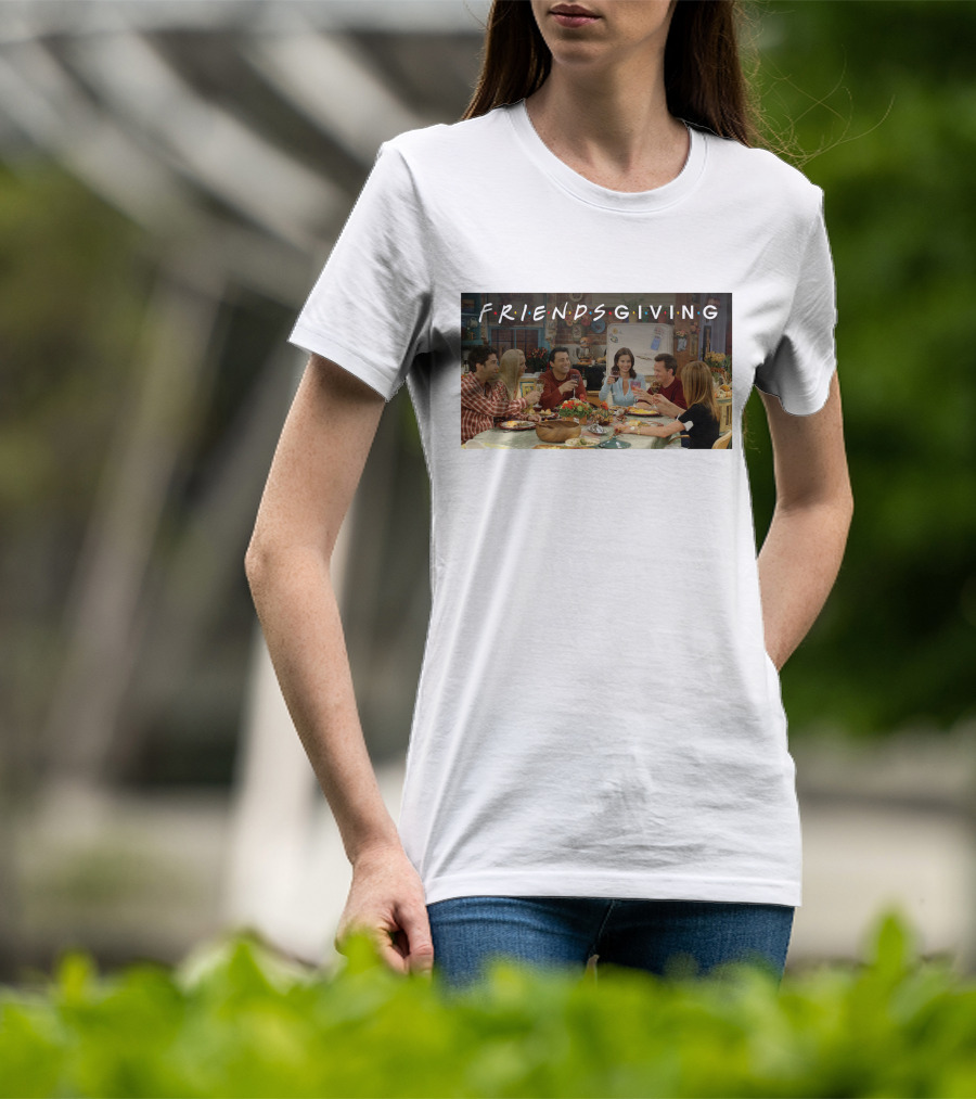 FRIENDSGIVING Friends Sitting At A Table T-Shirt