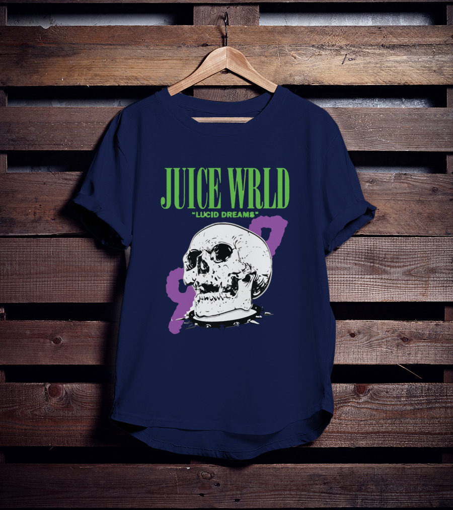 JUICE WRLD LUCID DREAMS 999 Skull T-Shirt