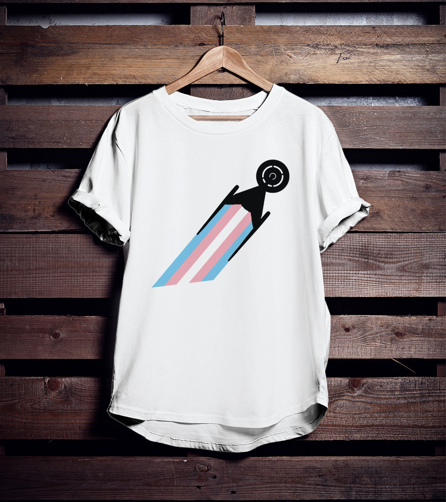 Star Trek Discovery GLAAD USS Transgender Pride Enterprise T-Shirt