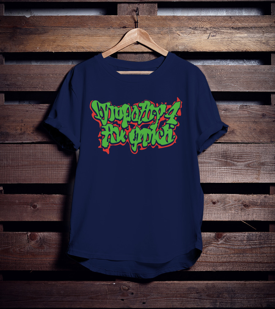 Sympathy 4 The Grinch Graffiti Style Christmas Mood T-Shirt