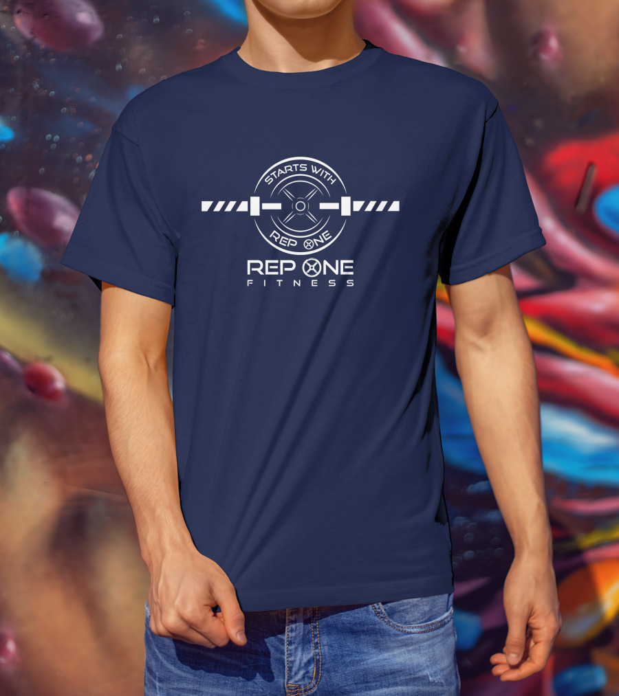 Starts With Rep One Fitness T-Shirt